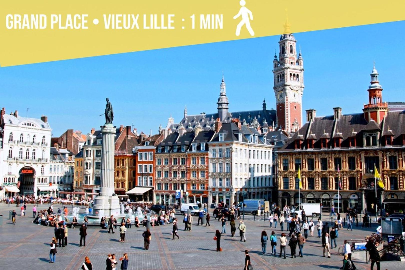 Grand Place Very Well Located Studio Leilighet Lille Eksteriør bilde